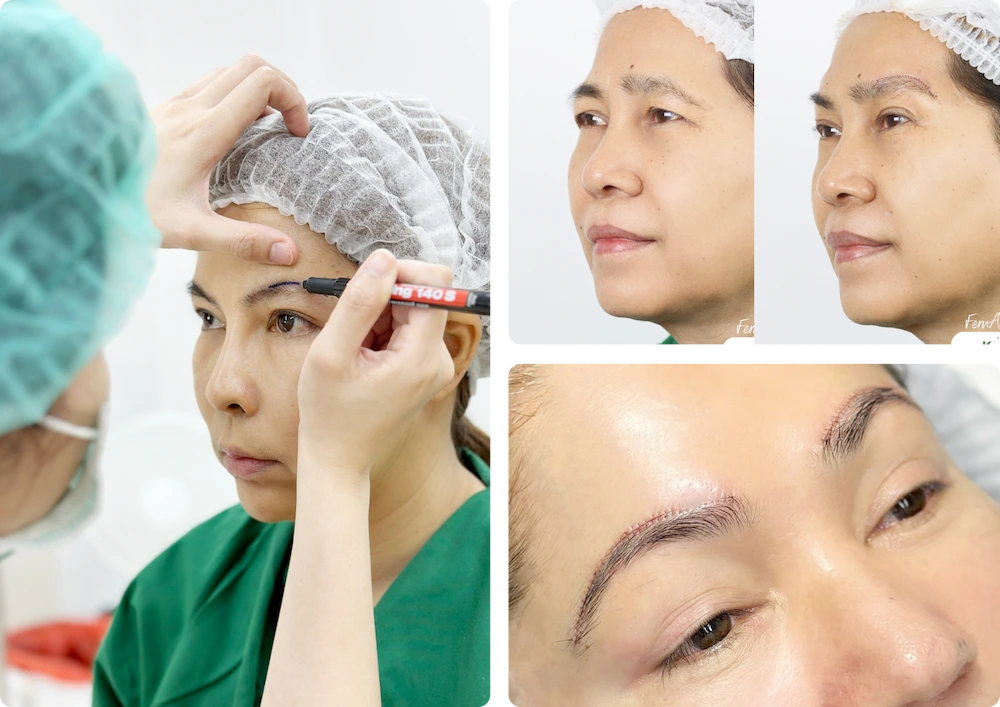 ศัลยกรรมยกคิ้ว Directbrow lift