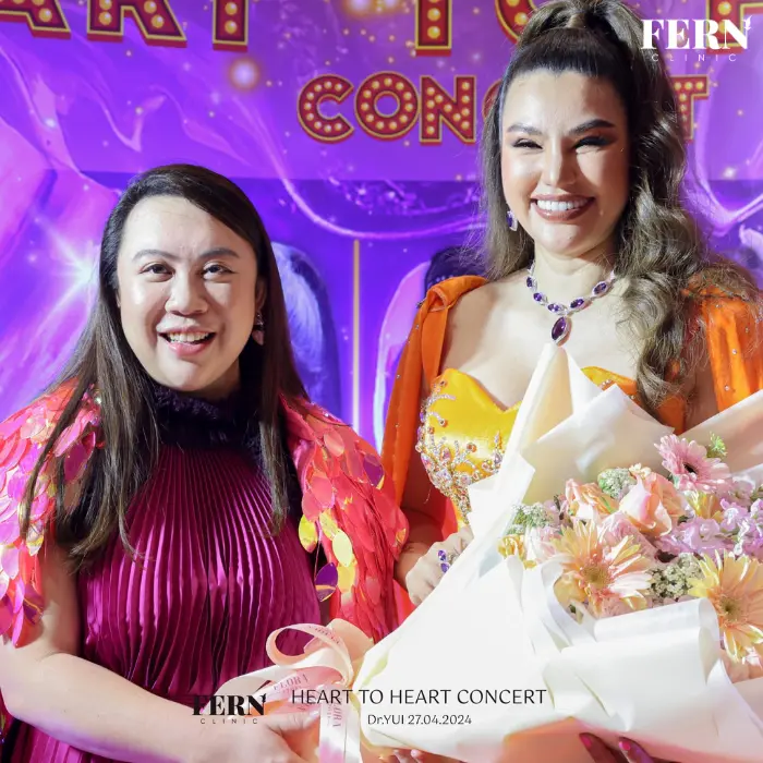 คุณหมอเฟิร์น เข้าร่วมงานคอนเสิร์ต Heart To Heart Dr.Yui Kanthicha